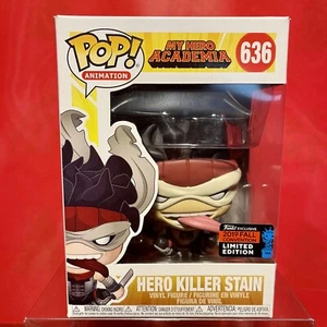 Funko Pop! Anime My Hero Academia Hero Killer Stain # 636 NYCC 2019 - Picture 1 of 6