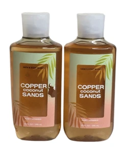 Bath & Body Works Copper Coconut Sands Shower Gel x 2 READ - Picture 1 of 3