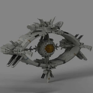 MOC-126970 Spaceship from the old Series TV Show 5594 Pieces Building Toys Set - Picture 1 of 6