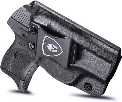 IWB KYDEX Holster Fit:Ruger LC9/Ruger LC9S/Ruger LC380/Ruger EC9S Pistol Right - Image 1 of 4