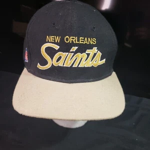 Sombrero de Lana Especialidades Deportivas Equipo NFL New Orleans Saints De Colección EE. UU. 7 1/4 - Imagen 1 de 11