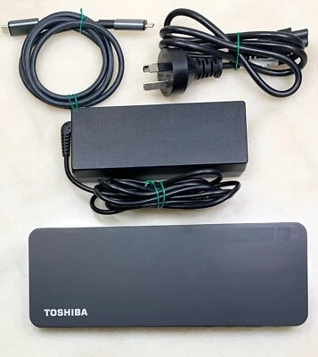TOSHIBA THUNDERBOLT™ 3 Docking Station - PA5281A-1PRP - 4K Video Support - image 1 of 4