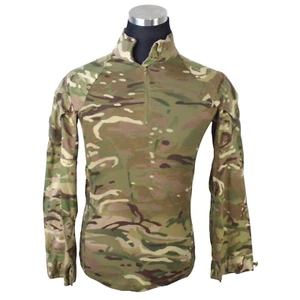 British Army Combat Shirt UBACS 160/80 Small MTP Camo Green Beige Zip - Bild 1 von 7