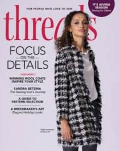 Threads (US) magazine Issue 228 Winter 2024/ FOCUS ON THE DETAILS - Picture 1 of 3