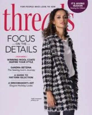 Threads (US) magazine Issue 228 Winter 2024/ FOCUS ON THE DETAILS - Image 1 of 3