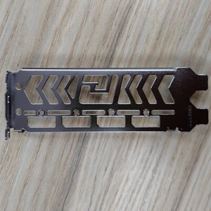 For PowerColor RX6700XT 12G Serie I/O Shield Back Plate BackPlate Blende Bracket - Picture 1 of 3