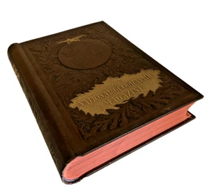 Vintage 1958 National Geographic Magazine Leather-Bound Edition Jul-Dec w/Index - Bild 1 von 16