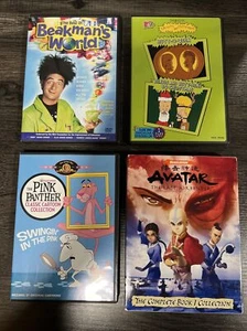 Retro DVD Lot Avatar Beavis And Butthead Pink Panther Beak - Picture 1 of 3