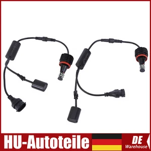 Für BMW E60/61/71/70/82 LCI E90/91/93 2× H8 120W Angel Eyes Ringe Standlicht - Afbeelding 1 van 16
