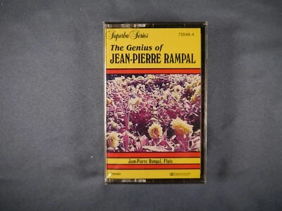 The Genius Of Jean-Pierre Rampal        CASSETTE   STILL SEALED - Image 1 of 3