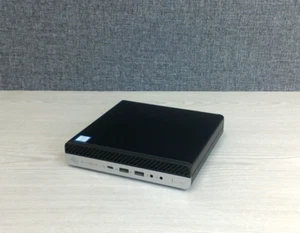 HP EliteDesk 800 G3 Mini PC, Intel i5-6500T, 16GB RAM, 256GB SSD, Windows 11 Pro - Afbeelding 1 van 3