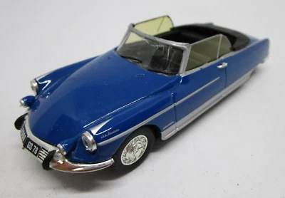 AU915 NOREV ARTISANAL 1/43 CITROEN DS21 COUPE CABRIOLET LE DANDY 1967 BLEU METAL - Photo 1/4