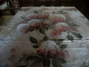 Mill Creek Fabrics Hatefa Hydrangea Pattern 2 yards Swavgard 72 x 56 - Picture 1 of 4