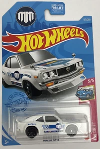 Mattel Hot Wheels HW Drift Series - 5/5 Mazda RX-3 137/250 White #123 - Picture 1 of 7