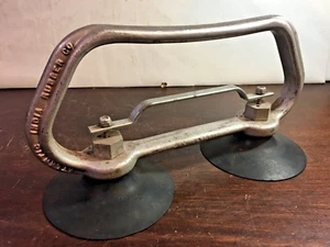 Atlantic India Rubber Glass Double Suction Cup Glass Carry, Dent Puller etc. Vtg - Picture 1 of 7