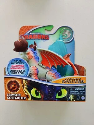 Boneco Spin Master How To Train Your Dragon Hidden World carmesim Goregutter 2019 - Imagem 1 de 4