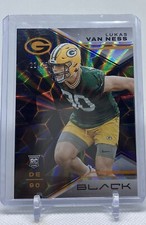 LUKAS VAN NESS 2023 Panini Black Citrine Rookie RC  /25 Packers Iowa 🔥 🔥 🔥