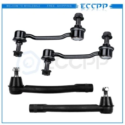 Kit de barras estabilizadoras delanteras externas 4 piezas para Hyundai Sonata 2009 2010 Foto 1 de 4