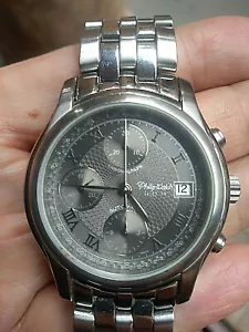 PHILIP WATCH CRONO ACCIAIO AUTOMATICO ANNI '90. - Foto 1 di 6