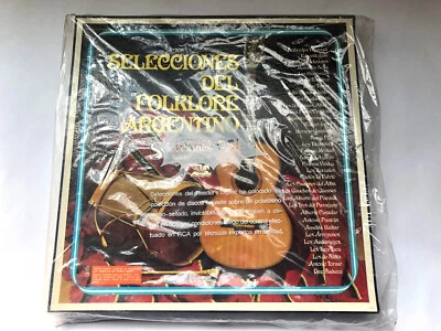 Folklore Argentino - Vinyl-RCA-33RPM-12" - 8 LP! - Vintage Box Set New & Sealed! - Image 1 of 2