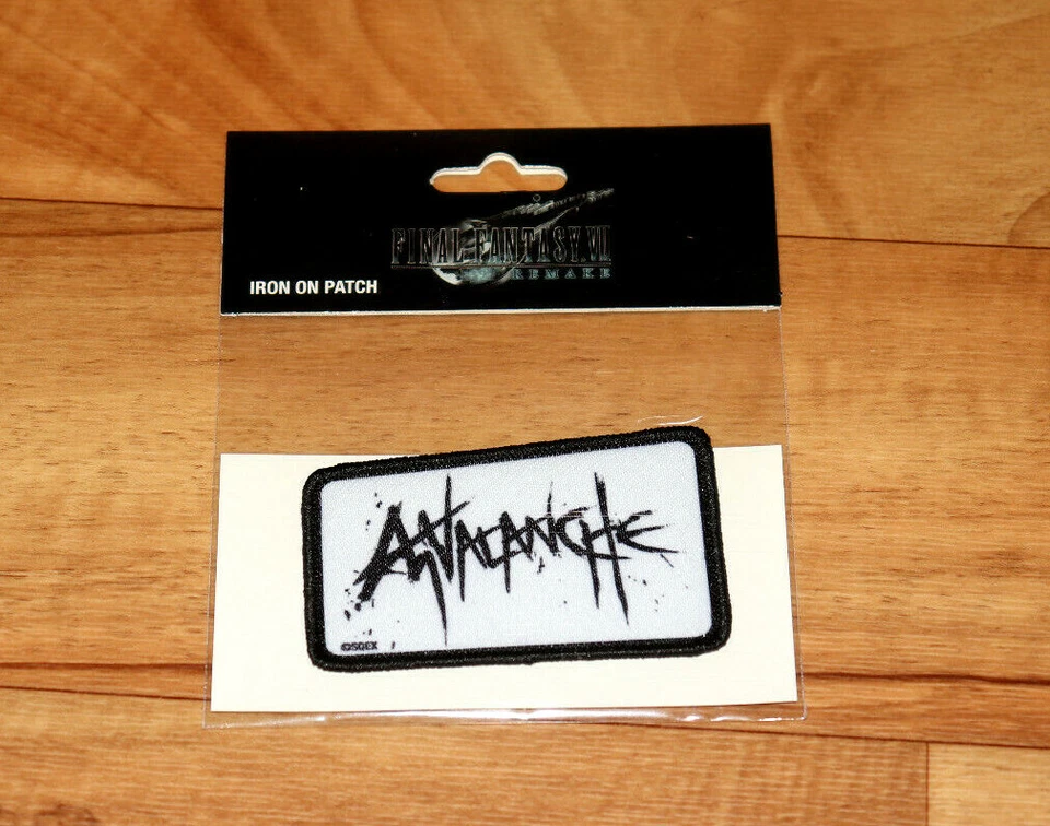 Final Fantasy 7 VII Remake Promo Rare Iron on Patch Avalanche PS4 Square Enix - Image 1 of 4
