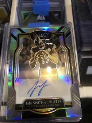 2019 Panini Select Football Juju Smith-Schuster AUTO/ HOLO Steelers #71/75 SP-JS - Image 1 of 4