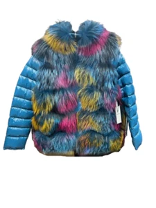 Rizal Women's Down Jacket Multico Blue [RSW18-AC09] - Picture 1 of 2
