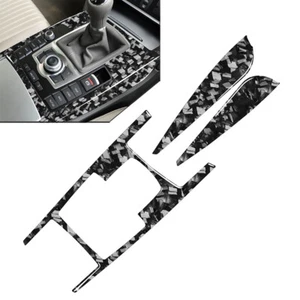 3PCS Gear Shift Box Panel Cover Trim For Audi A6 S6 C6 2005-2011 - Picture 1 of 9
