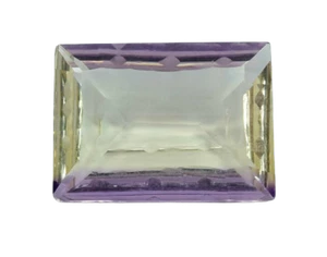 Gemma Ametrina Principessa Bicolore Naturale Bolivia 9,50 Ct Non Trattata Certificata AAA+ - Foto 1 di 6