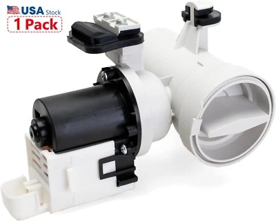 W10130913 Bomba de drenaje para lavadora Whirlpool Kenmore Maytag arandelas 8540025 W10117829 - Imagen 1 de 4