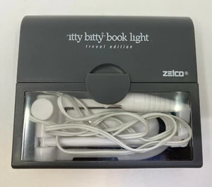 Vintage 1991 Zelco Itty Bitty Book Light Travel Edition - Picture 1 of 12