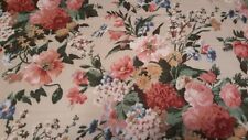 Joan Kessler for Concord Fabrics USA Multi-Color Floral Fabric 44" x 22"