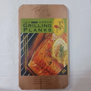 True Fire Gourmet 7" X 12" Cedar Grilling Planks Set Of Two - Picture 1 of 8