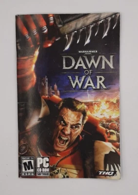 Warhammer 40,000 Dawn Of War PC User Manual - Image 1 of 2