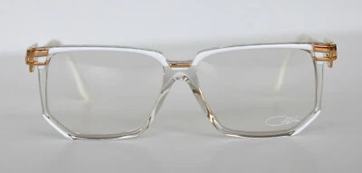 Anteojos Cazal Vintage - NOS - Modelo 351 - Col 180 - Dorado y Blanco Foto 1 de 3