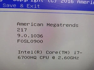 Asus FoSL0900 Corei7-6700HQ @ 2.60GHz, NO RAM , NO HD , FOR PARTS ONLY - Picture 1 of 12