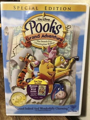 Pooh's Grand Adventure: The Search for Christopher Robin(DVD + Book,2006) New,WS Foto 1 de 3