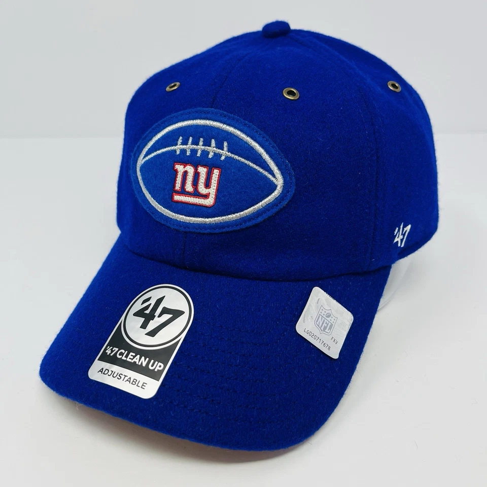 '47 Marca X Stoney Clover Lane New York Giants Gorra Ajustable Para Hombre Azul NUEVO Foto 1 de 4
