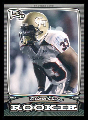 2008 Topps Rookie Progression Rookies Silver #PRTC Tashard Choice /299 - Image 1 of 2