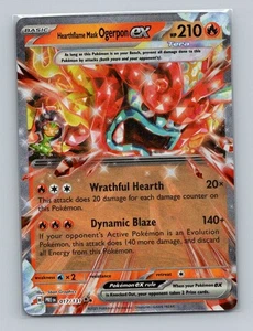 1x Hearthflame Mask Ogerpon ex #017/131 Pokemon Prismatic Evolutions - NM - Picture 1 of 2