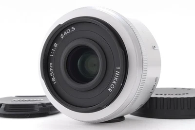 [MINT] Nikon 1 NIKKOR 18.5mm f1.8 Lens Silver Wide Angle for 1 Series From JAPAN - Image 1 of 4