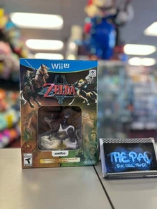 Legend of Zelda Twilight Princess HD (Nintendo Wii U) Wolf Link Amiibo Bundle - Picture 1 of 6