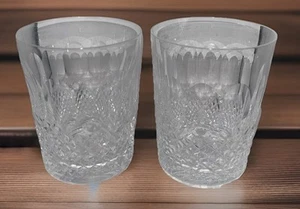 Waterford COLLEEN Double Old Fashioned Crystal Tumbler Rocks 2er Set Irland - Bild 1 von 5