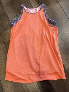 Athleta Girl Perfect Pair Tank Top Splatter Dot Print size XXL 16 - Picture 1 of 7