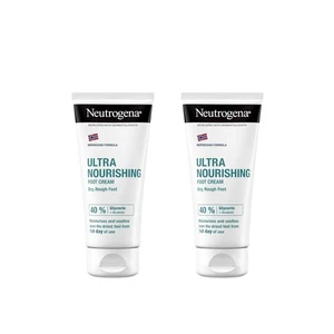 Neutrogena Ultra-Nourishing Foot Cream 100ml x2 (2x3.38fl oz) - Picture 1 of 1