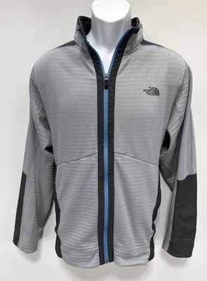 North Face Mountain Athletic Jacket Mens L Full Zip Thermal Fleece Lined Gray - Image 1 of 4