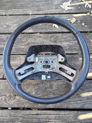 Jeep Cherokee XJ 1997-2001 Sport o Wrangler TJ OEM cuero volante ágata Foto 1 de 4