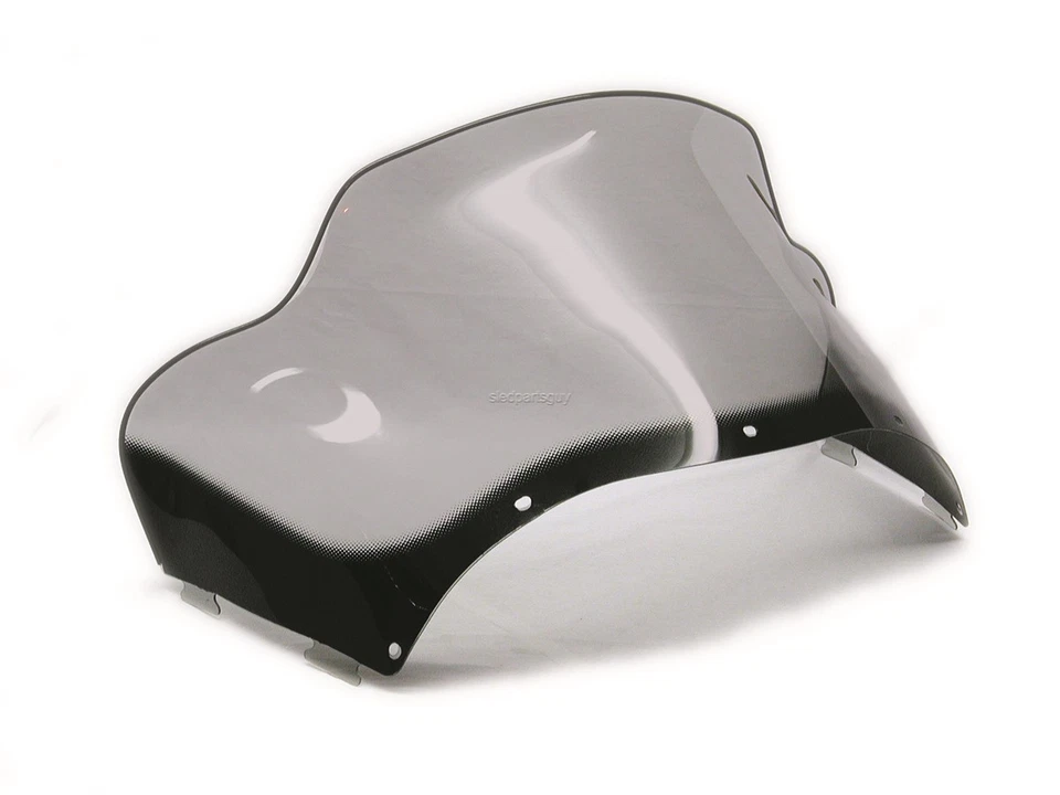 Arctic Cat Powder Special 700, 1999-2000, 15" negro gráfico en parabrisas de humo Foto 1 de 1