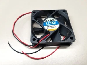 FP-108FI/DC-12V-S1-B, EZ FAN 60mm x 15mm 12V DC Cooling Fan ~ 27.2 CFM - Picture 1 of 1