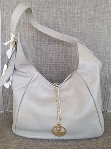 Brand NEW Valentina Genuine Leather Shoulder Tote Bag Made In Italy  - Picture 1 of 7